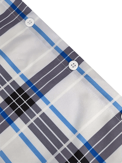 Men's Plaid Business Casual Shirt