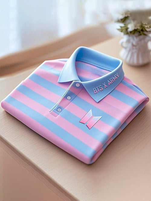 Men's Music Art Print Polo Shirt