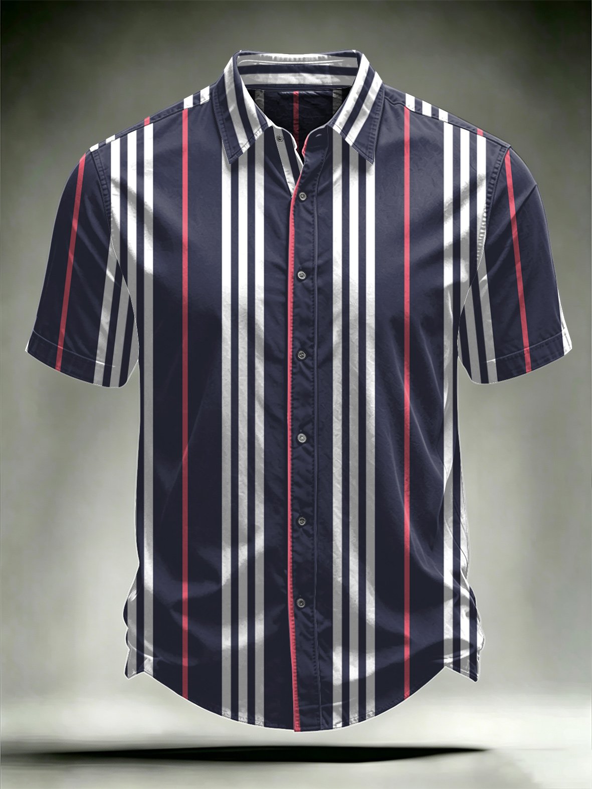 Men's Canadian Print Casual Shirt