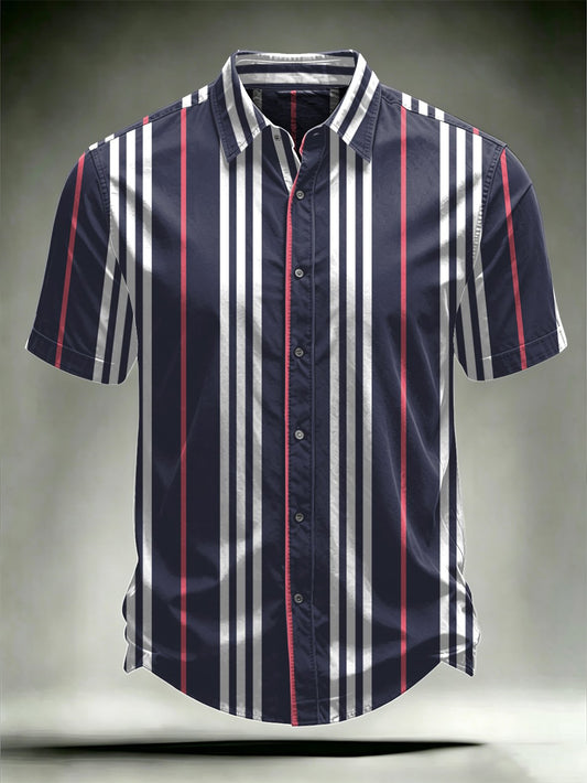 Men's Canadian Print Casual Shirt