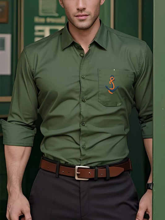 Men's Luxury Business Long Sleeve Shirt