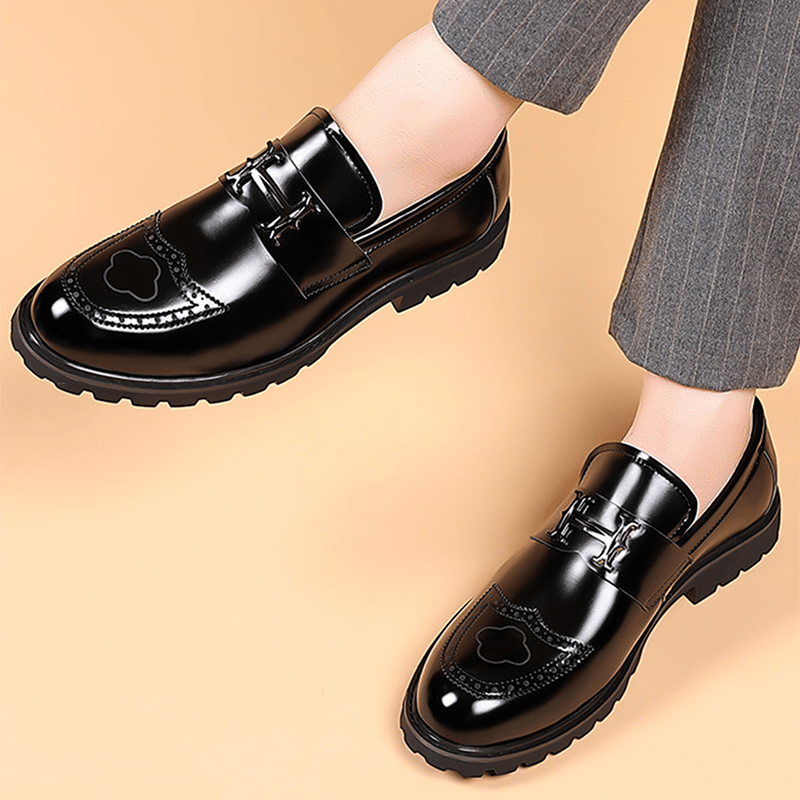 Men's Business Casual Leather Shoes