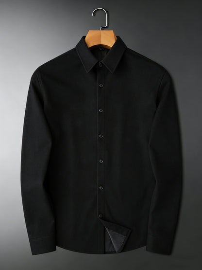 Premium Wrinkle-Resistant White Dress Shirt