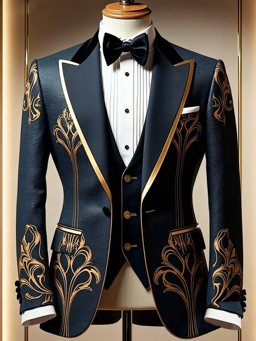 Men's luxury business suit jacket