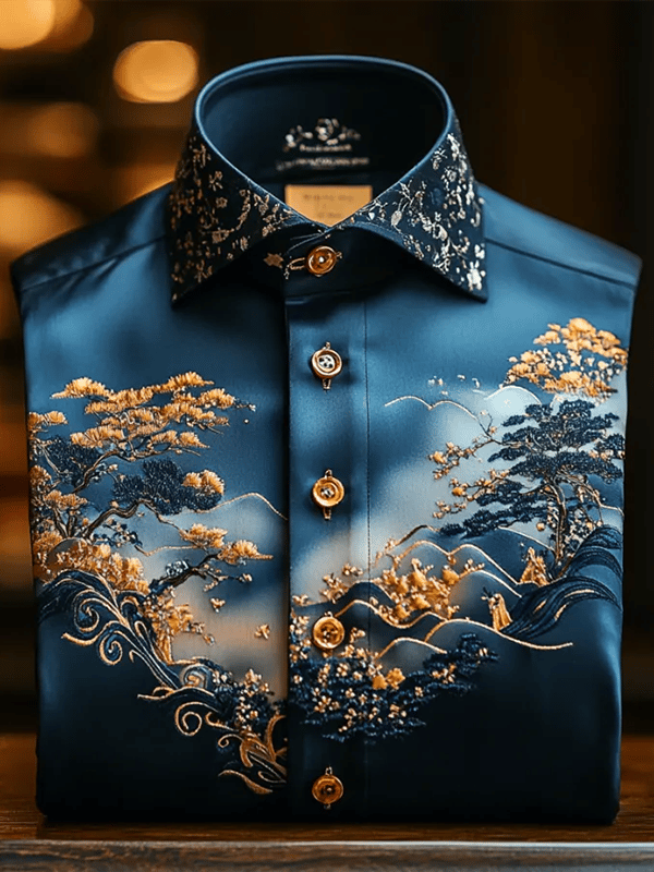 Men's Luxury Gorgeous Long Sleeve Shirt