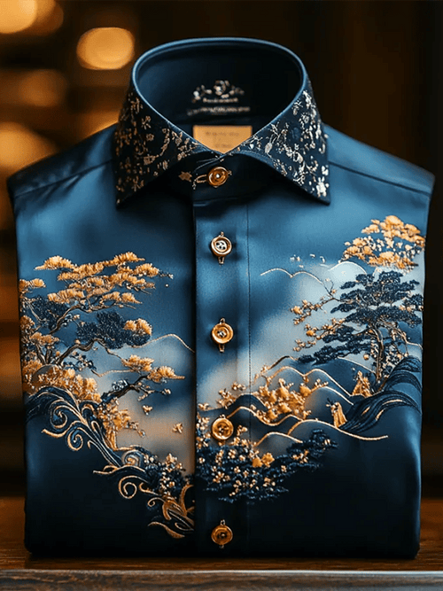 Men's Luxury Gorgeous Long Sleeve Shirt