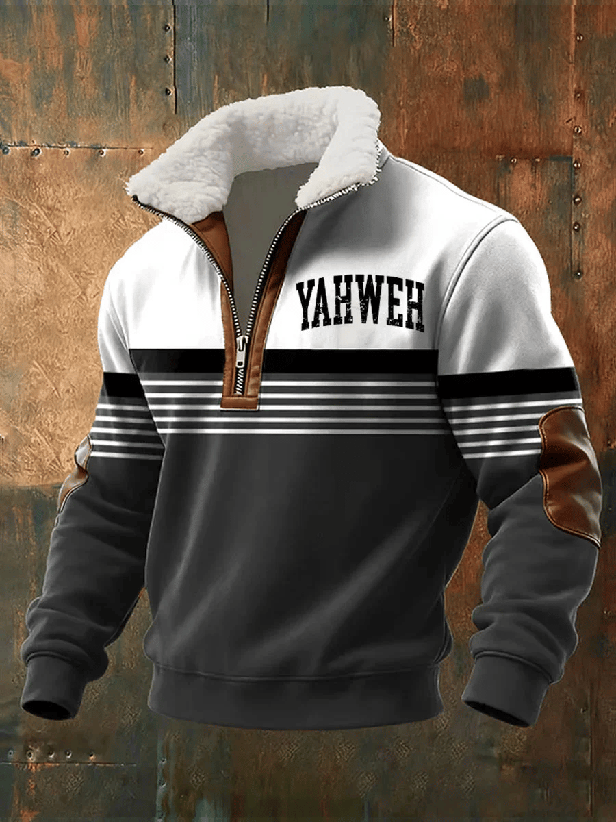 Men's Yahweh Faith Print Sweatshirts