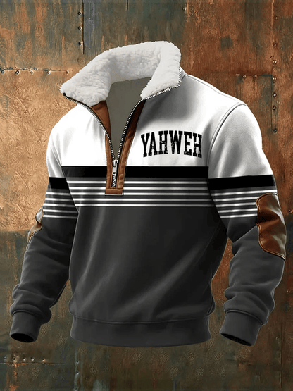 Men's Yahweh Faith Print Sweatshirts