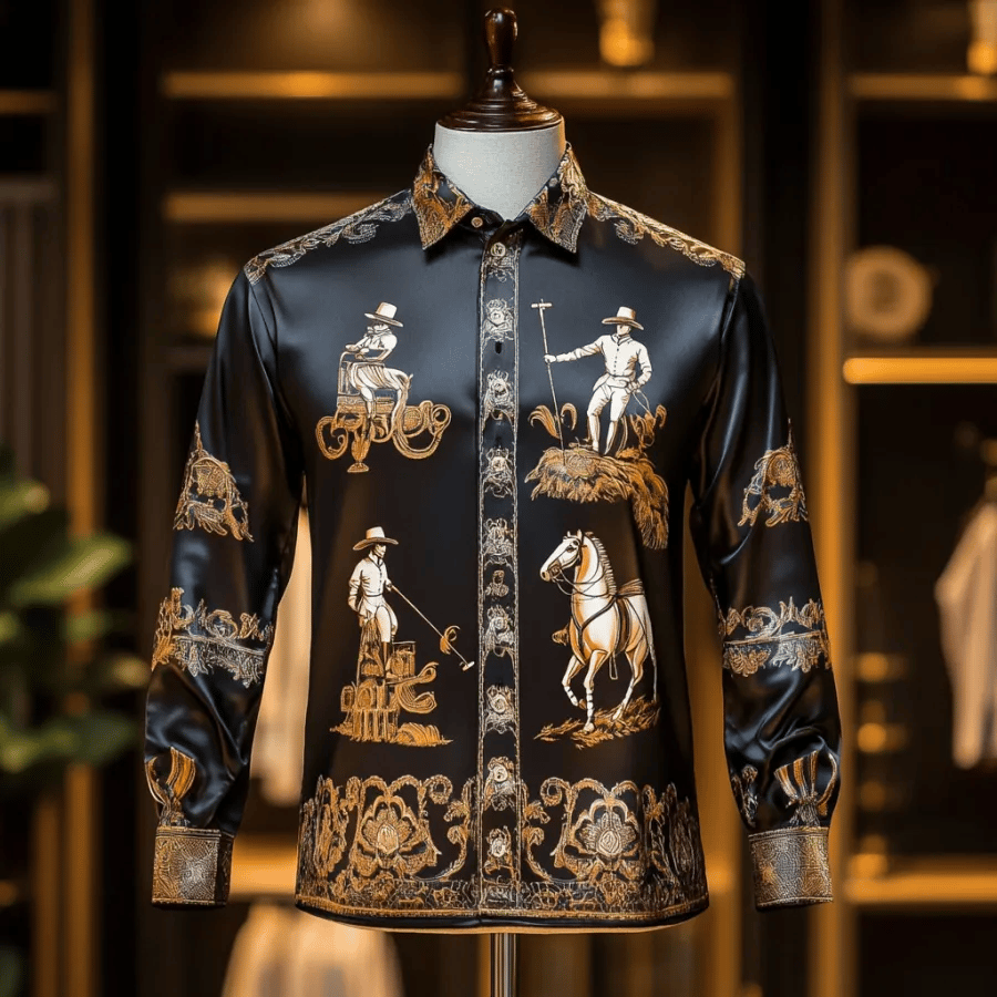 Men's Luxury Gorgeous Long Sleeve Shirt