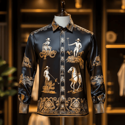 Men's Luxury Gorgeous Long Sleeve Shirt