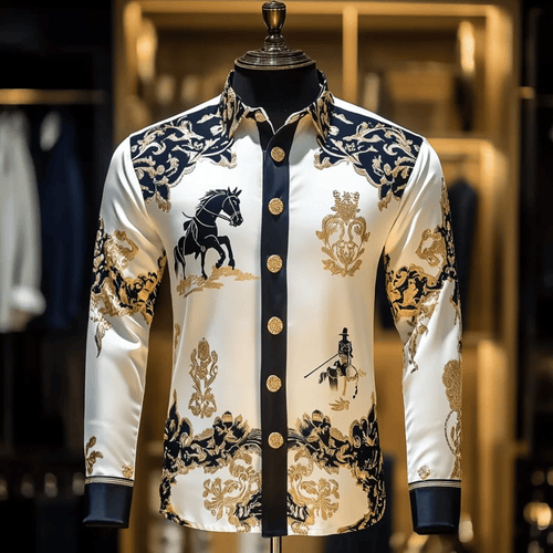 Men's Luxury Gorgeous Long Sleeve Shirt