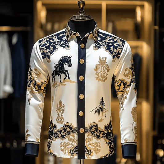 Men's Luxury Gorgeous Long Sleeve Shirt
