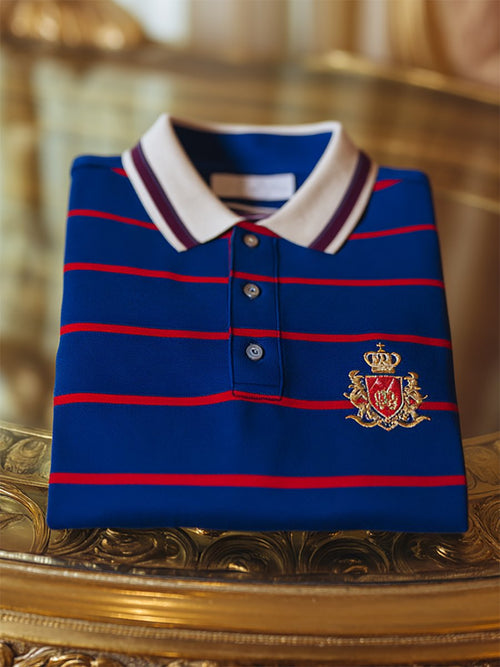 Men's Business Casual Button Short Sleeve Polo Shirt