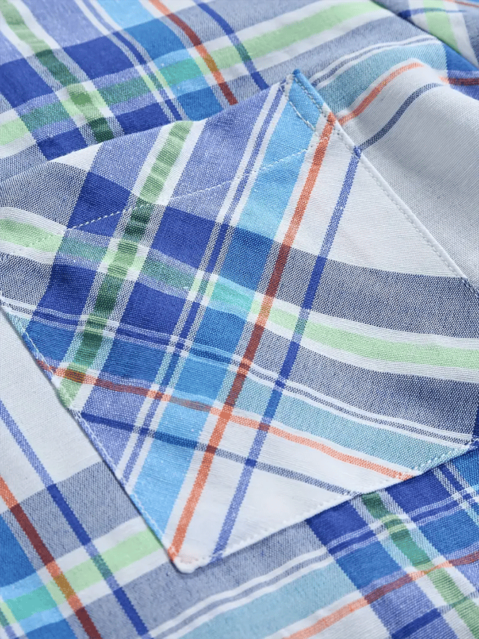 Men's Plaid Business Casual Shirt