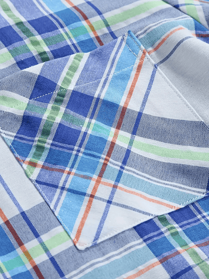 Men's Plaid Business Casual Shirt