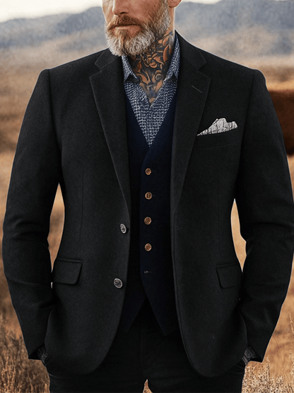 Men's Vintage Western Blazer
