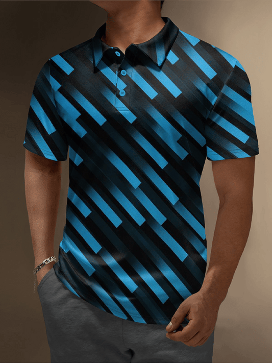 Moisture Wicking Chest Pocket Casual Polo