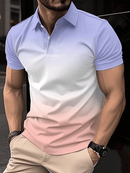 Men's Casual Business Fashion Polo Shirts