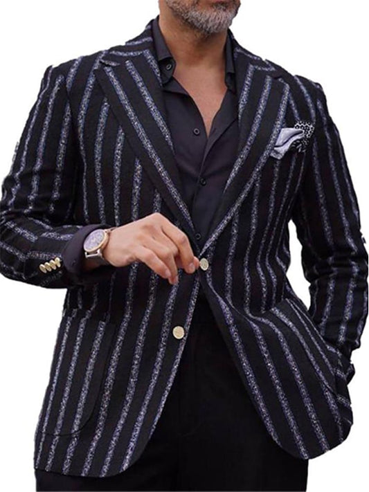 Men's Casual Stylish Printed Suit