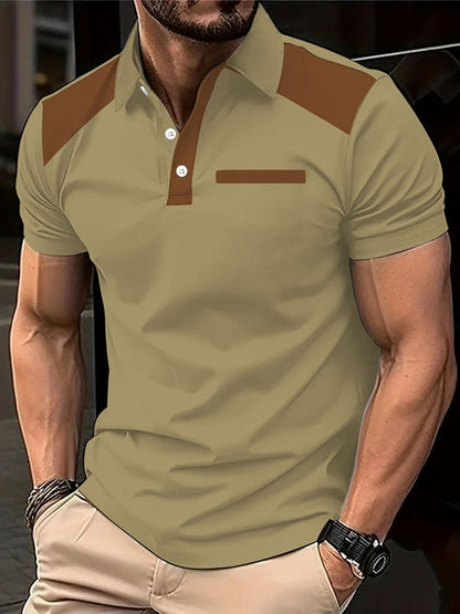 Men's Fashion Casual Polo Shirt