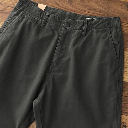 American retro 100% cotton casual pants