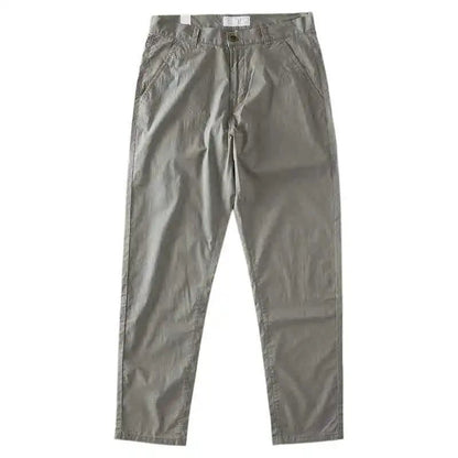 American retro fit-elastic pants