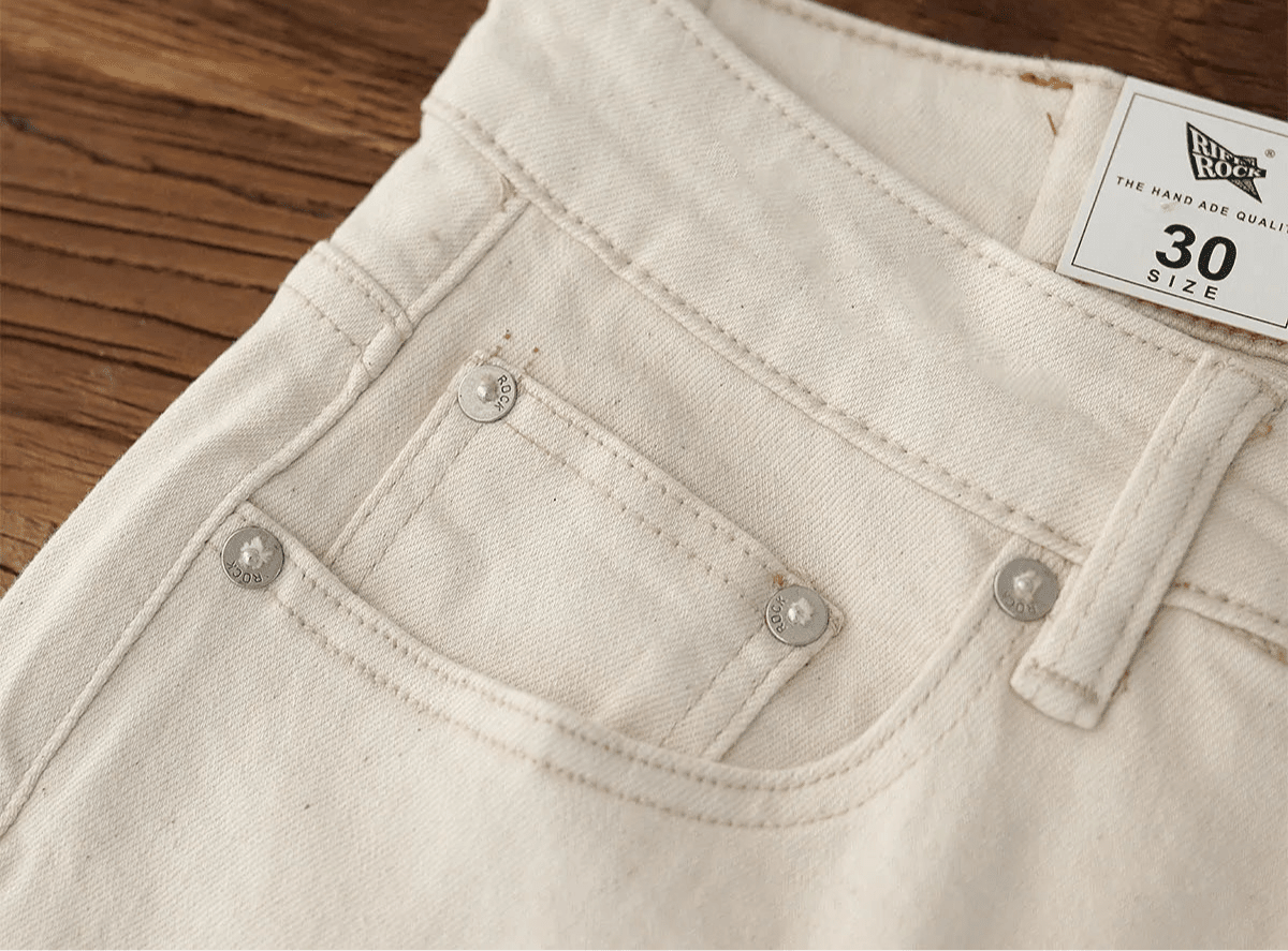 American retro straight fit pants