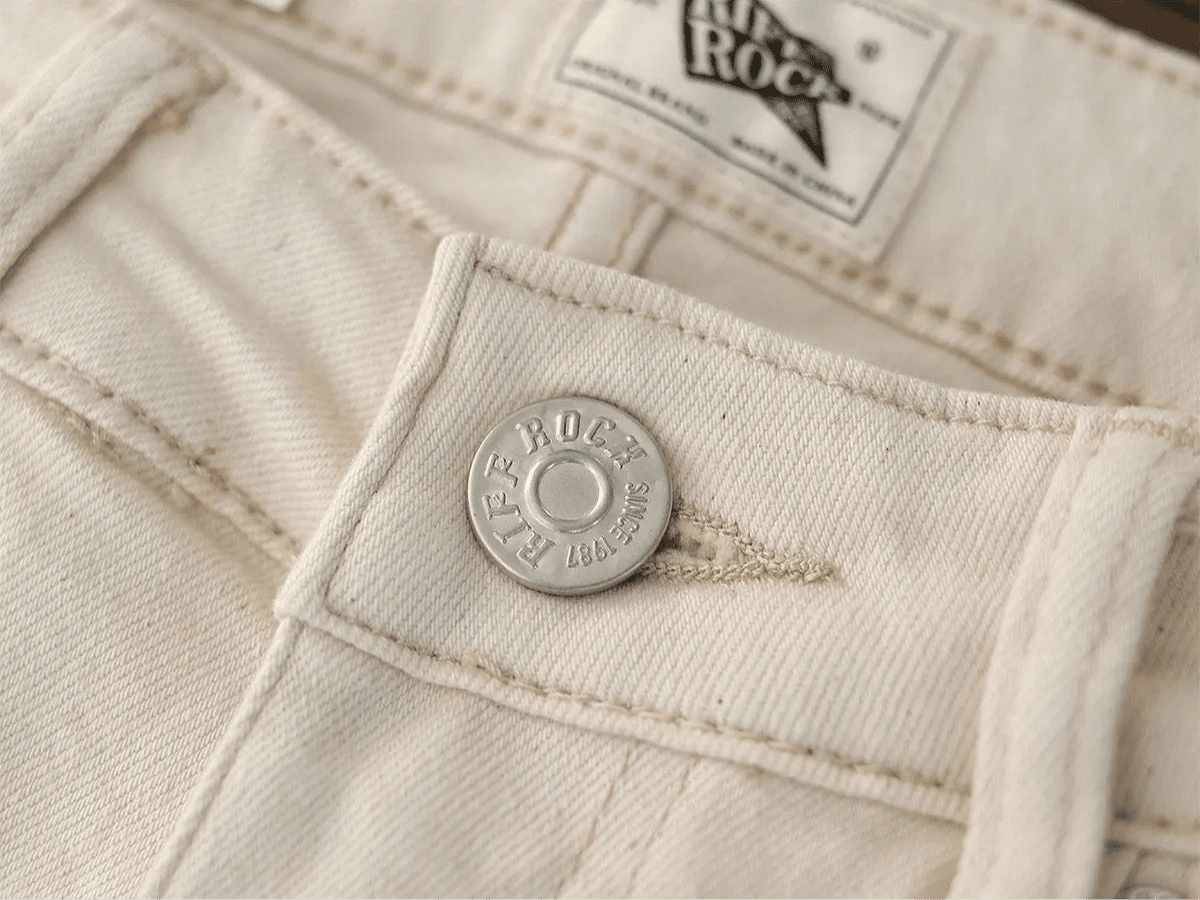 American retro straight fit pants