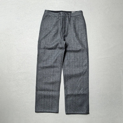 American retro winter casual pants
