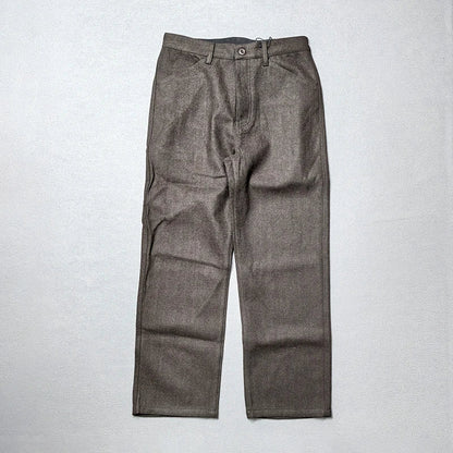 American retro winter casual pants