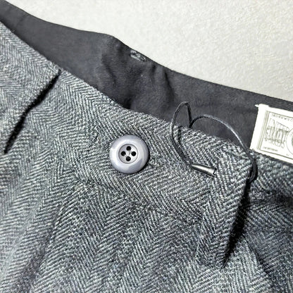 American retro winter casual pants