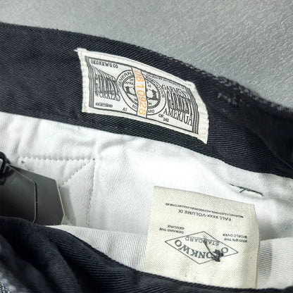 American retro winter casual pants