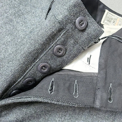 American retro winter casual pants