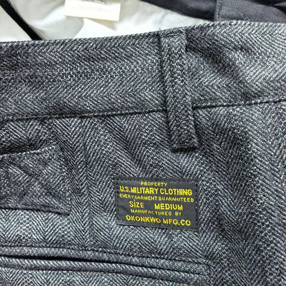 American retro winter casual pants