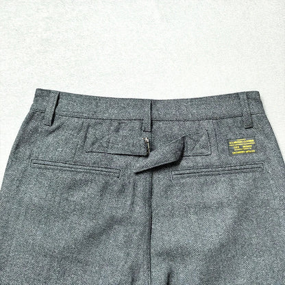 American retro winter casual pants