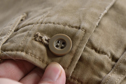 American retro woven cargo pants