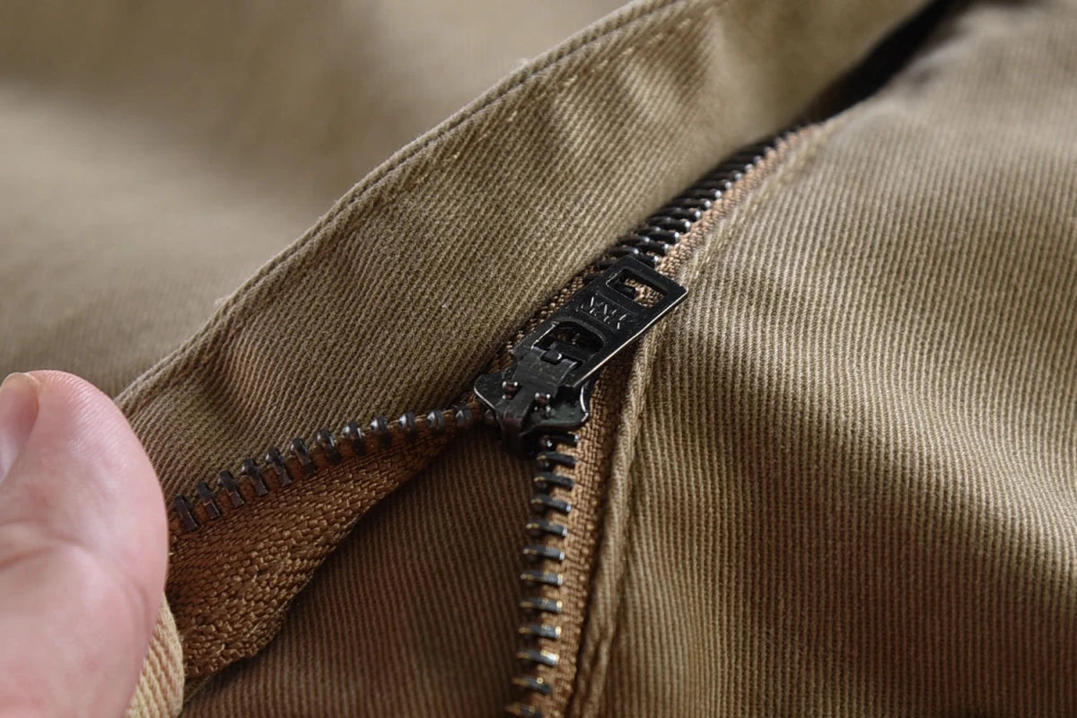 American retro woven cargo pants