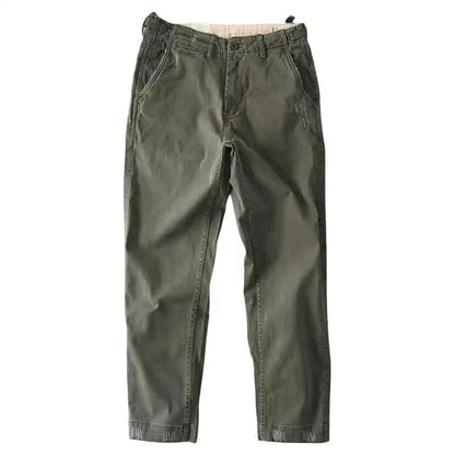 American retro woven cargo pants