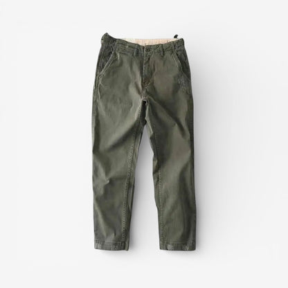 American retro woven cargo pants