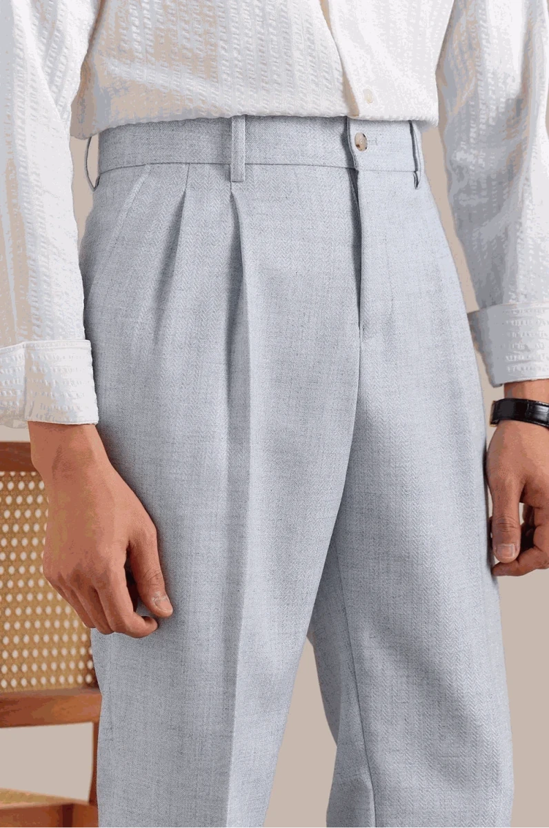 Antonios classic business pants british tailored fit