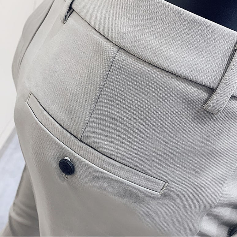 Antonios Khaki Casual Pants