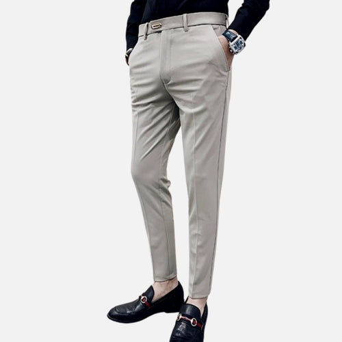 Antonios Khaki Casual Pants