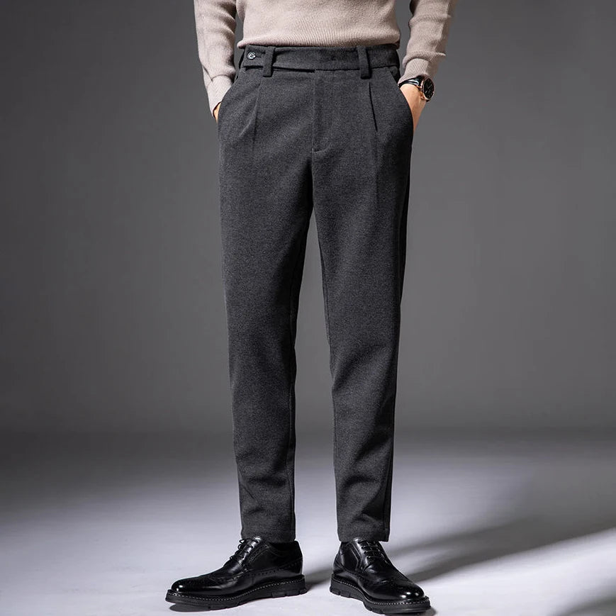 Antonios woolen business pants
