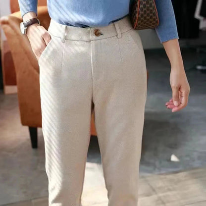 Aurelius high-waist trousers