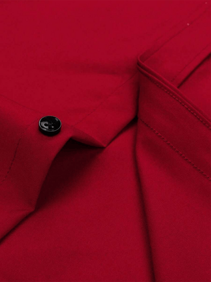 Men's Business Casual Long Sleeve Shirt