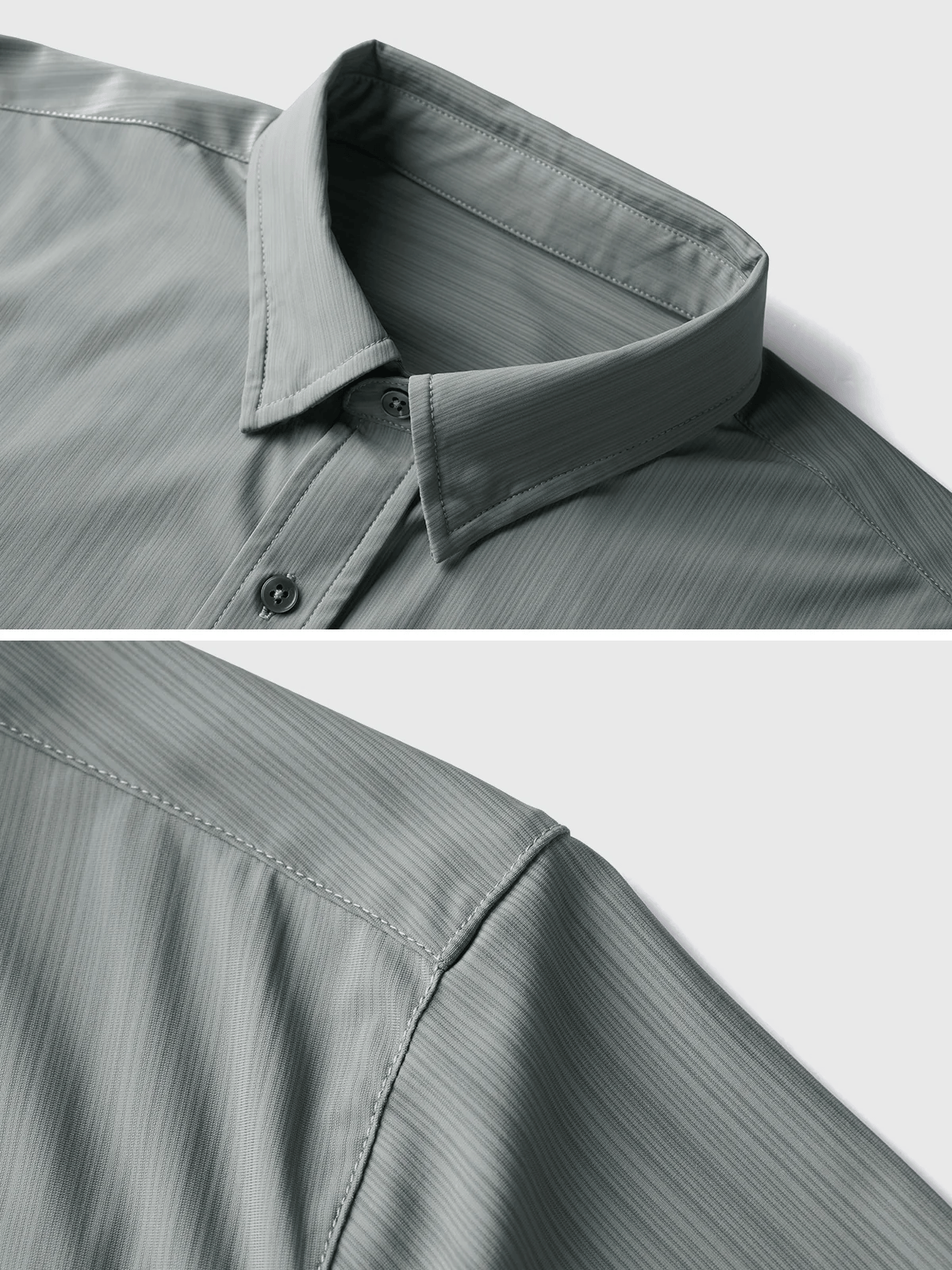 Men's Business Casual Long Sleeve Shirt