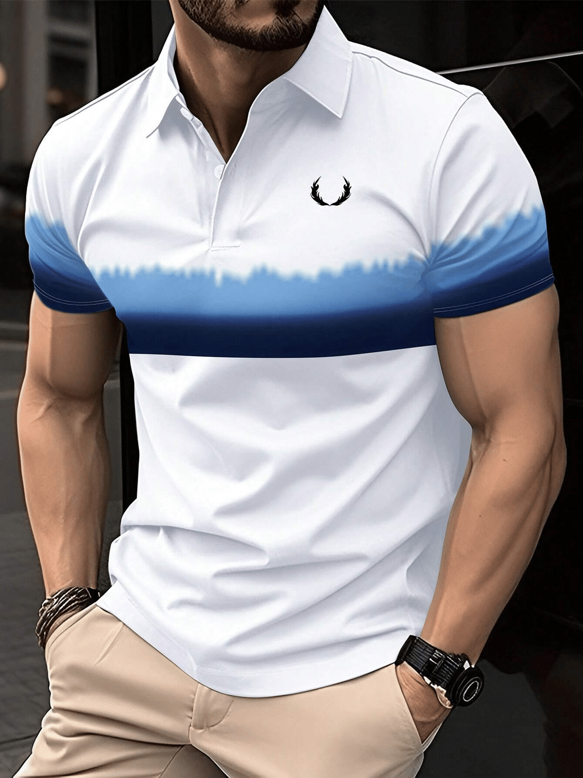 Men's Casual Business Fashion Polo Shirts