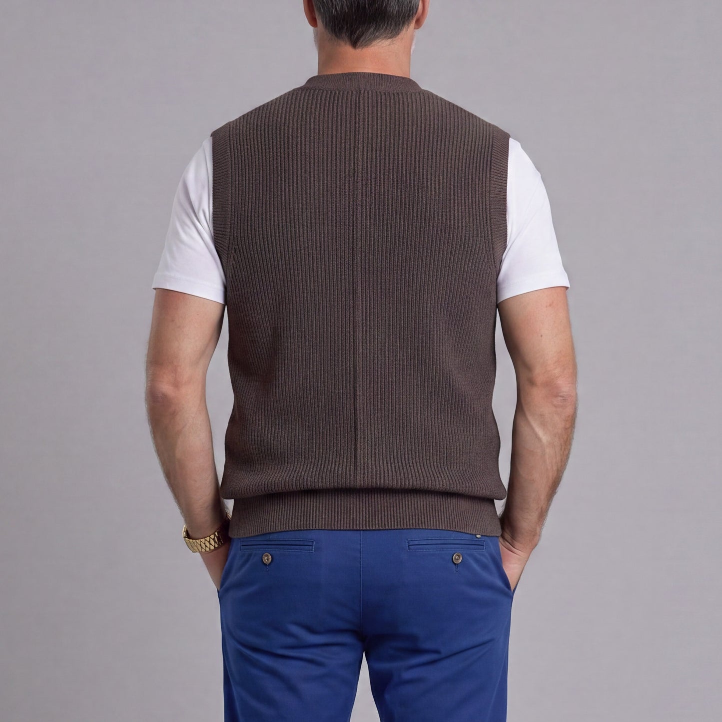 Men's Fall/Winter Casual Textured Knit Cardigan
