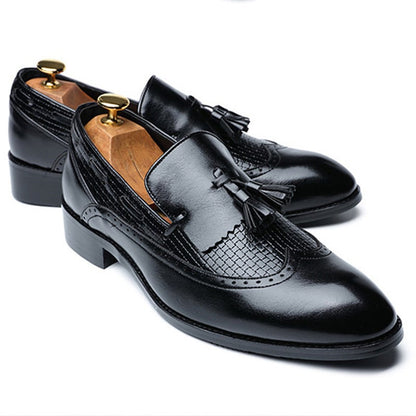 Business Casual Simple Fashion Men'S Leather Shoes