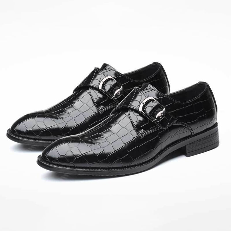 Men'S Business Formal Buckle Shoes